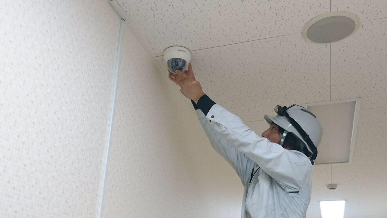 防犯カメラ設置